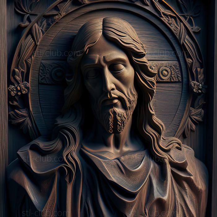 3D model st jesus (STL)